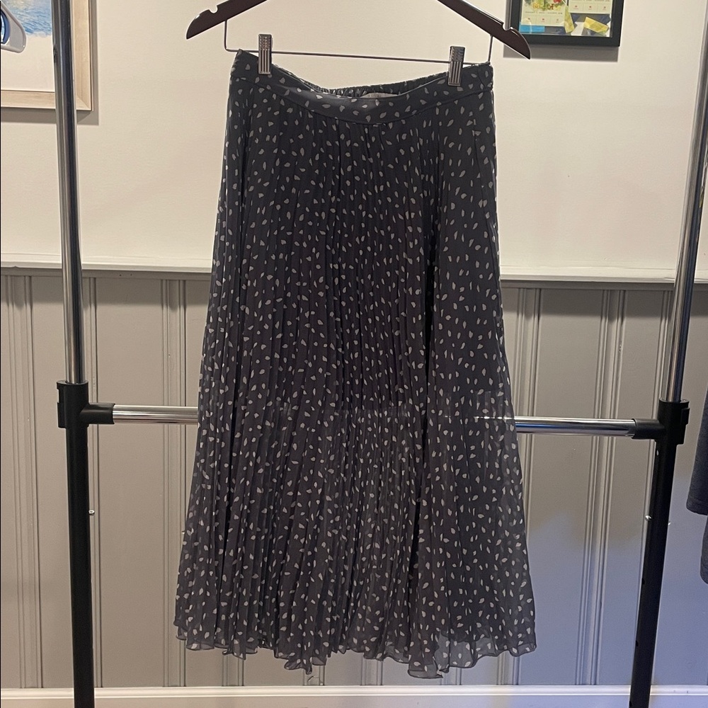 Abercrombie Pleated Midi Skirt